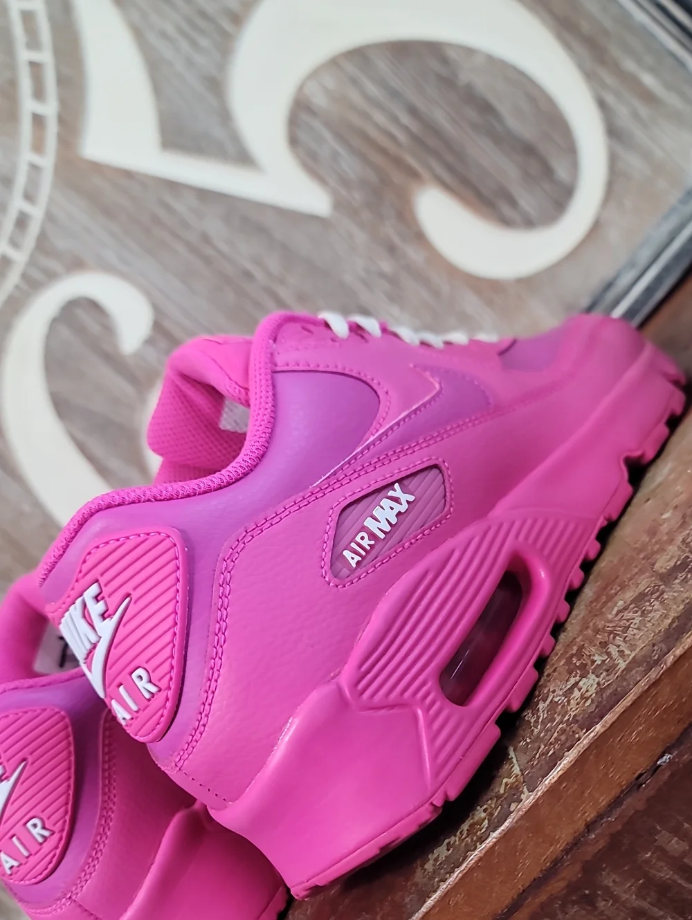 🔥 Nike Air Max 90 'Laser Fuchsia' Wmns 6.5 (Good/like New) Fast Shipping